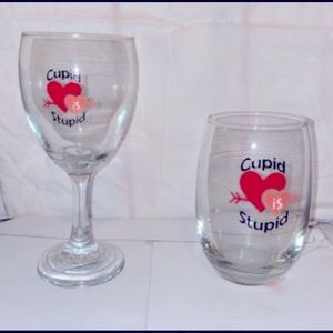 SOLD 🔥Valentine’s Wine Glass🔥